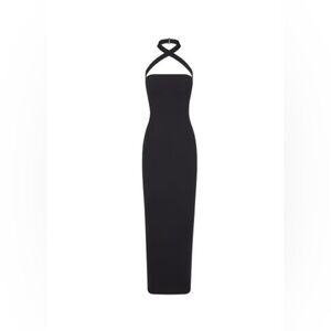Skims Fits everybody Wrap long slip dress